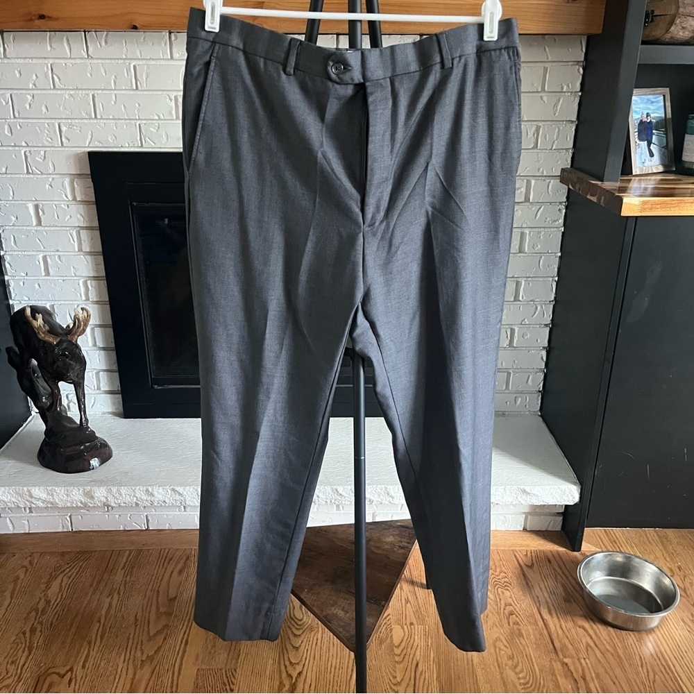 Joseph Abboud Gray Dress Pants